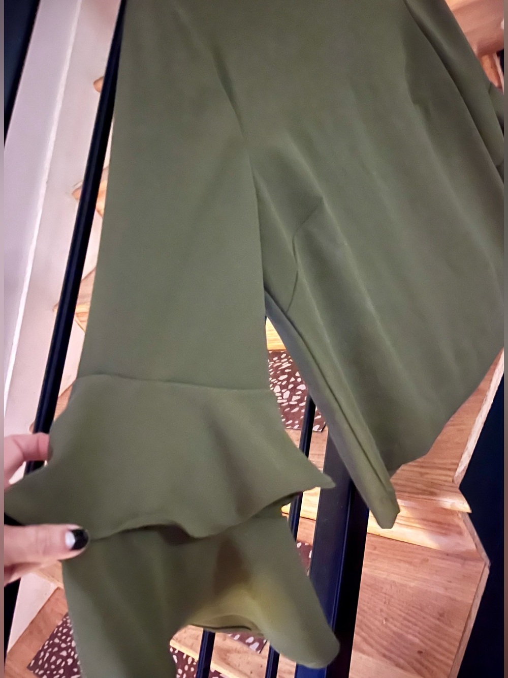 J.Crew Structured Belled-Sleeve Blouse,Sz 10